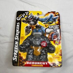 Heroes of Goo Jit Zu GOO Stretch Striker TRASH Shark Stretchy Action Figure NEW